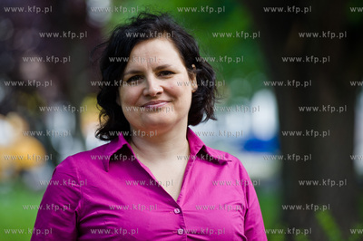 Gdansk. Park przy pomniku Swietopelka. Konferencja...