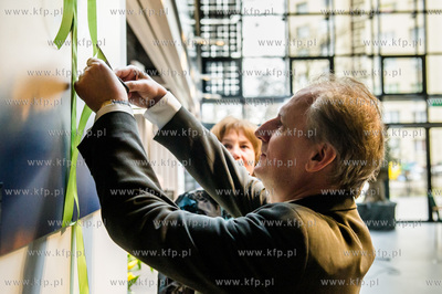 Gdansk. Uroczystosc oficjalnego otwarcia nowej siedziby...