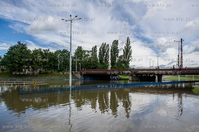 Gdańsk. Skutki silnych opadow, które przeszły nad...
