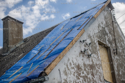 Rytel k. Chojnic. Skutki nawałnicy, która z piątku...