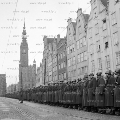 Przysięga wojskowa na Długim Targu w Gdańsku. 1966
0002225z
Fot....