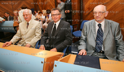 Szczecin .Nadanie tytulu Honorowego Obywatela Miasta...