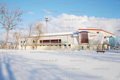 Zima w Rumi. Nz. Hala Widowiskowo Sportowa
27.01.2007
Fot....