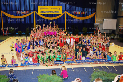 Hala MOSiR w Rumi. Miedzynarodowy Turniej w Gimnastyce...