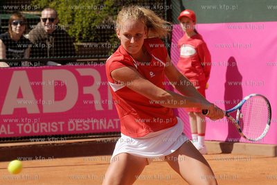 Korty TKS Arka Gdynia. Fed Cup - turniej tenisowy kobiet...