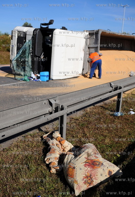 Gdansk. Obwodnica Trojmiasta, zjazd z ulicy Kartuskiej....