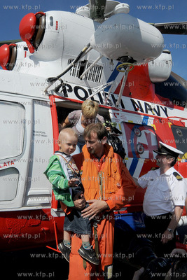 Lotnicy Marynarki Wojennej spelnili marzenie 4-letniego...