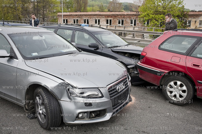 Gdynia. Estakada Kwiatkowskiego, zjazd na ul. Morska....