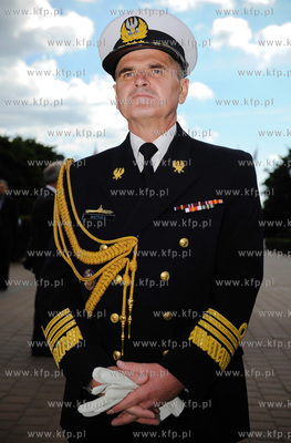 Gdynia. Swieto Marynarki Wojennej. Uroczystosc zmiany...