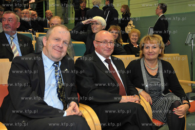 Pomorski Park Naukowo - Technologiczny w Gdyni. Uroczystosc...