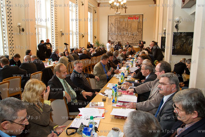 Posiedzenie Komisji Krajowej NSZZ "Solidarnosc " w...