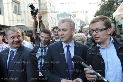 Kampania wyborcza SLD przed wyborami parlamentarnymi....