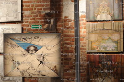 Centrum Sw. Jana, Gdansk. Wystawa Theatrum Vitae Mariana...