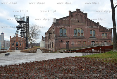 Muzeum Slaskie w Katowicach. Teren dawnej kopalni wegla...