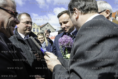 Tczew. Spotkanie kandydata PiS na prezydenta RP, Andrzeja...