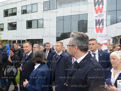 Gdynia. Prezydent Andrzej Duda odwiedził, podczas...