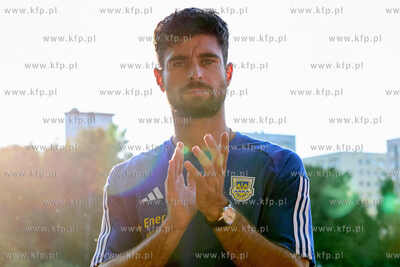 Prezentacja piłkarzy Arki Gdynia na Górce przy ul...