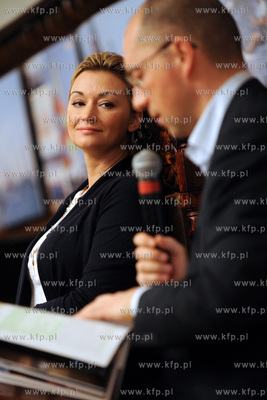 Sopot, Urzad Miasta. Spotkanie dziennikarki, podrozniczki...