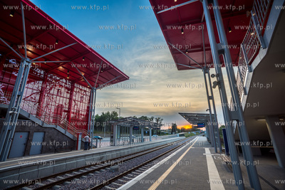 Pomorska Kolej Metropolitalna, stacja Gdansk Kielpinek....