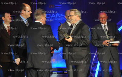 Gdansk. Akademia Muzyczna. VII Gala Sportu 2009.Prezydent...