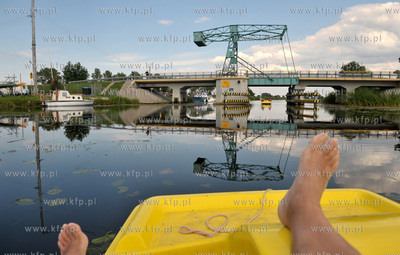 Wisla Krolewiecka jest czescia szlaku wodnego Petli...