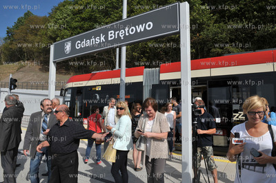 Pierwszy przejazd tramwaju nowa linią na trasie Siedlce...