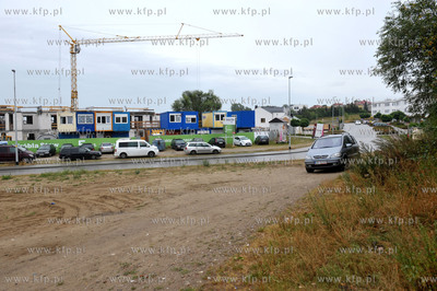 Gdansk, Jasien. Bloki przy ulicy Jasienskiej. 28.08.2015...