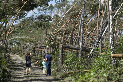 Skutki wichury na Pomorzu. Orlik na Kaszubach w gminie...