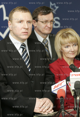 Gdansk. Konferencja Prawa i Sprawiedliwosci dotyczaca...