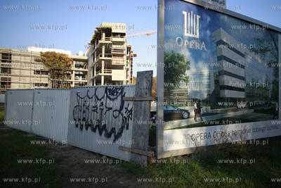 Gdansk. Budowa biurowca Opera Office we Wrzeszczu.
24.10.2011
fot....