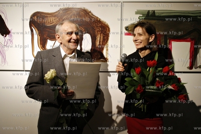 Gdańsk. Galeria Guntera Grassa.Otwarcie wystawy i...