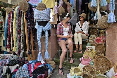 Gdansk. 753 Jarmak sw.Dominika. Nz stoisko Marii Gawronskiej...