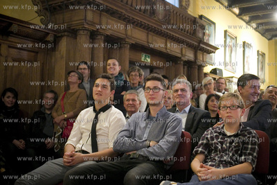 Ratusz Staromiejski w Gdańsku. Benefis Macieja Kosycarza.
11.10.2015
fot....