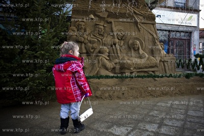 Wigilia oliwska przed Galerią Warzywniak w Gdańsku.
19.12.2015
fot....