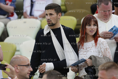 Stadion Energa Gdańsk. Mecz towarzyski w piłce nożnej...