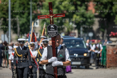 Cmentarz Srebrzysko. Pogrzeb Krystyny Chojnowskiej...