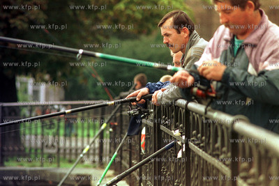 Na mostku na koncu ul. Podwale staromiejskie w Gdansku...