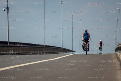 Kiezmark. Stary most nad Wisłą na dawnej trasie nr...