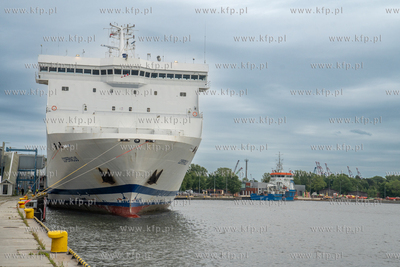 Port Gdańsk. Uruchomienie nowego połączenia promowego...