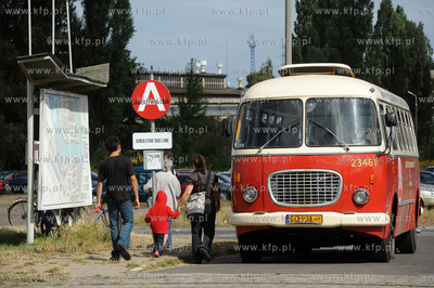 Gdansk, Stocznia Gdanska. Subiektywna Linia Autobusowa...