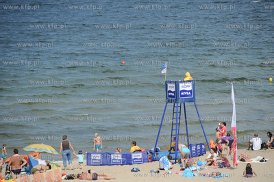 Gdansk. Plaza w Brzeznie. 19.07.2011 fot. Mateusz Ochocki...