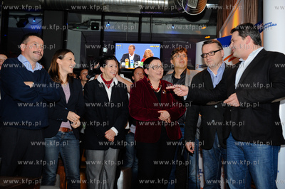 Sopot. Klub Atelier. Regionalny pomorski wieczor wyborczy...