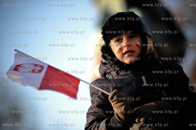 Gdansk. Parada z okazji 93 rocznicy odzyskania przez...
