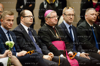 Gdansk. Letnica. Uroczyste otwarcie Centrum Wystawienniczo-Kongresowego...
