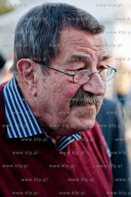 Gdynia. Gunter Grass, pisarz niemiecki, laureat Nagrody...