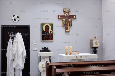 Gdansk. Stadion PGE Arena.
Nz stadionowa kaplica
03.10.2012
fot....