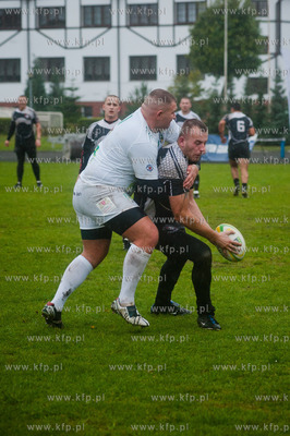 Stadion Gdanskiego Osrodka Kultury Fizycznej. Mecz...