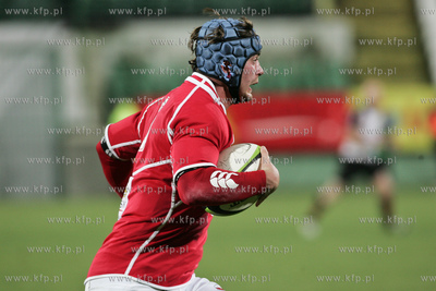 Gdansk. Stadion Miejski przy ul. Traugutta. Mecz rugby...