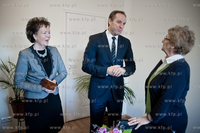 Gdansk. Wojewodzkie Centum Onkologi. Marszalek Wojewodztwa...