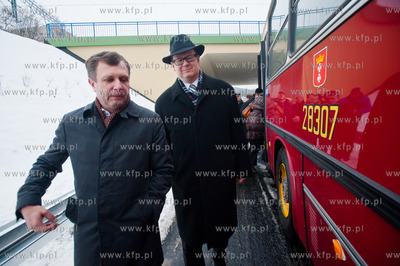 Gdansk. Uroczyste otwarcie fragmentu Drogi Zielonej...